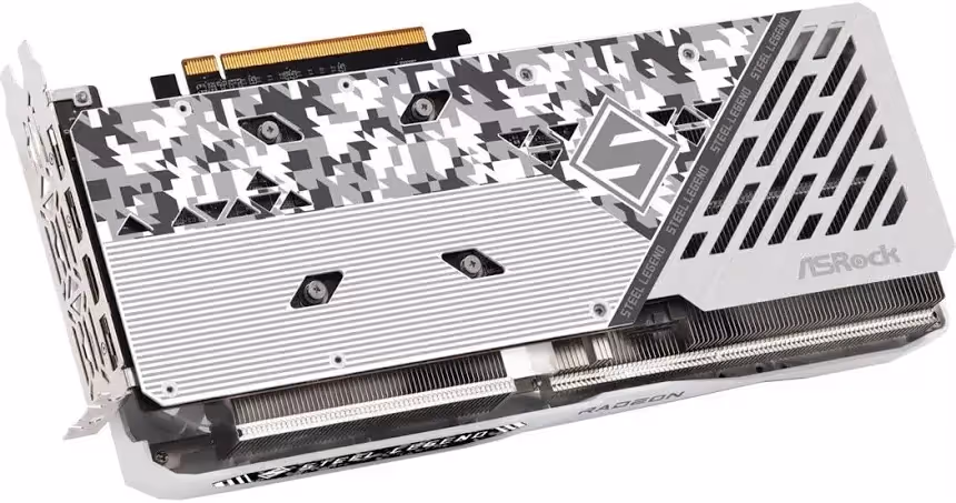 ASRock Radeon RX 7600 Steel Legend 8Go OC image 1