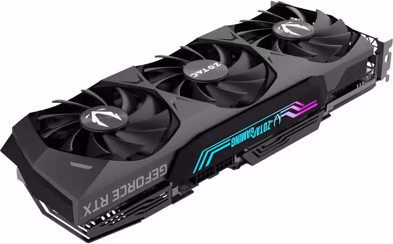 Zotac GAMING GeForce RTX 3080 Trinity OC LHR 10 Go GDDR6X (ZT-A30800J-10P) image 3