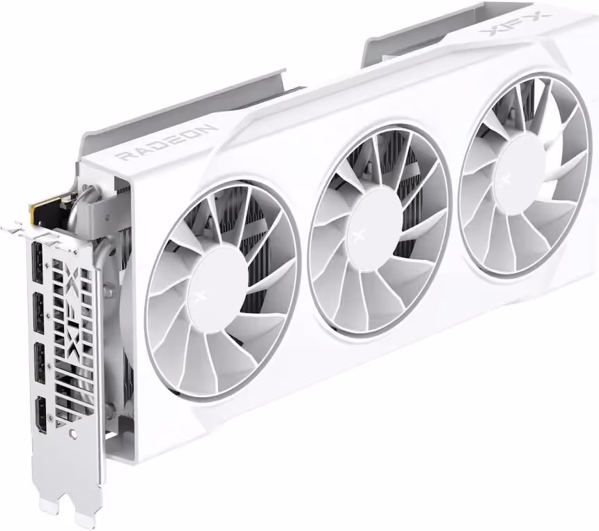 XFX RX 9070 SWIFT OC 16GB GDDR6 White image 2