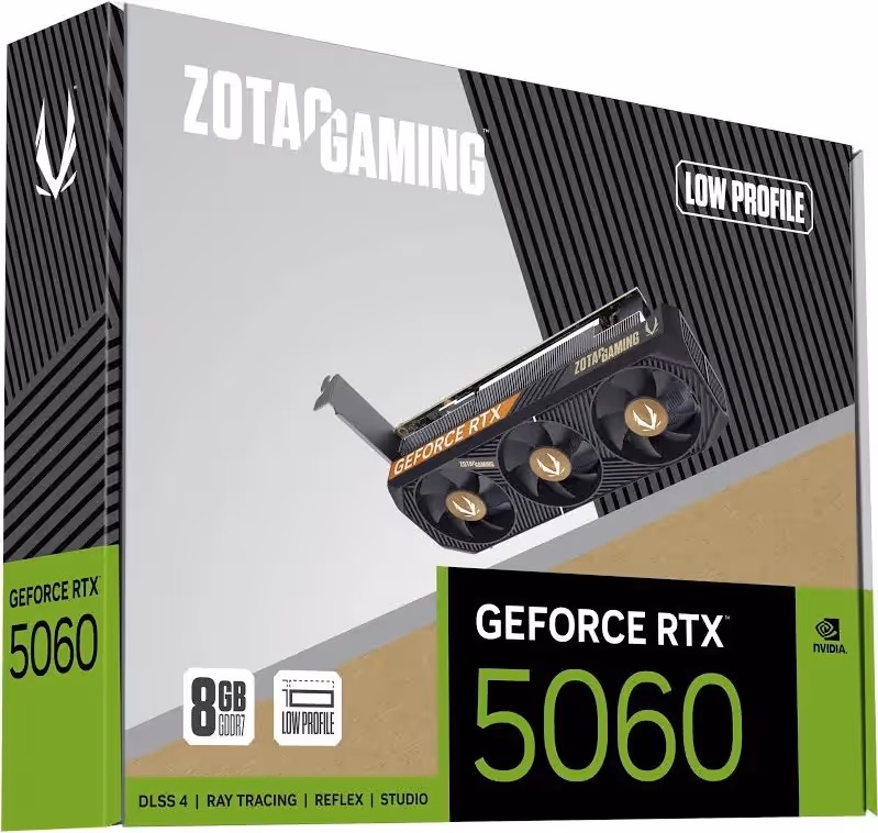 Zotac GeForce RTX 5060 Low Profile 8GB GDDR7 Reflex 2 RTX  image 4