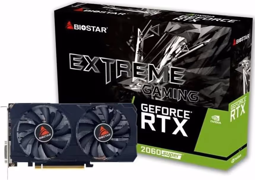 Biostar GeForce RTX 2060 SUPER 8GB GDDR6 image 2