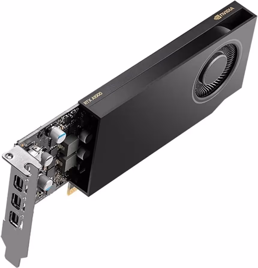 PNY RTX A1000 8GB GDDR6 PCIe 4.0 Profil Bas image 1