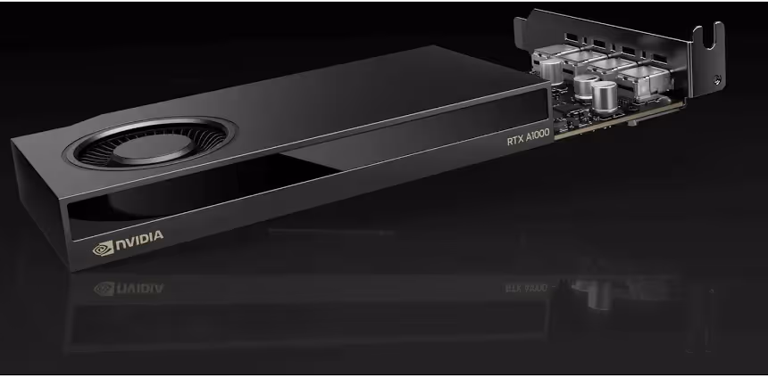 PNY RTX A1000 8GB GDDR6 PCIe 4.0 Profil Bas image 4