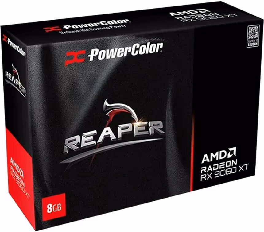 Powercolor Reaper AMD Radeon RX 9060 XT 8 Go GDDR6 FSR 4 image 2