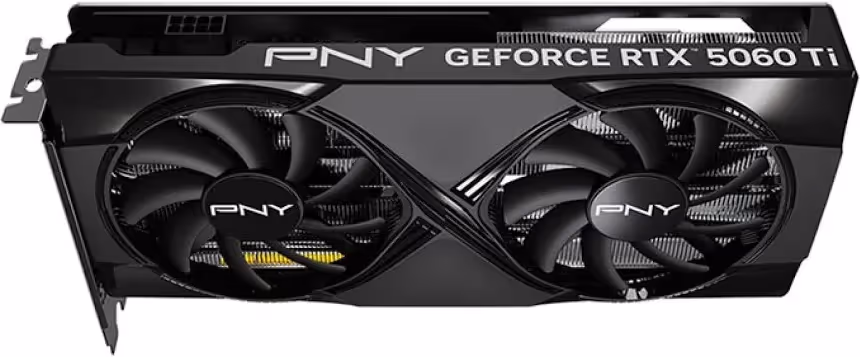 PNY GeForce RTX 5060 Ti Double ventilateur 8 Go GDDR7 Reflex 2 RTX image 4