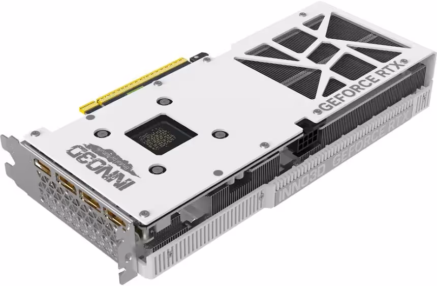 INNO3D GeForce RTX 5060 Ti TWIN X2 OC 16 Go GDDR7 Reflex 2 RTX Blanc image 2