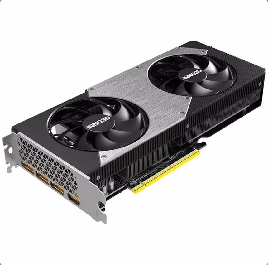 INNO3D GeForce RTX 5060 Ti TWIN X2 16 Go GDDR7 Reflex 2 RTX image 3