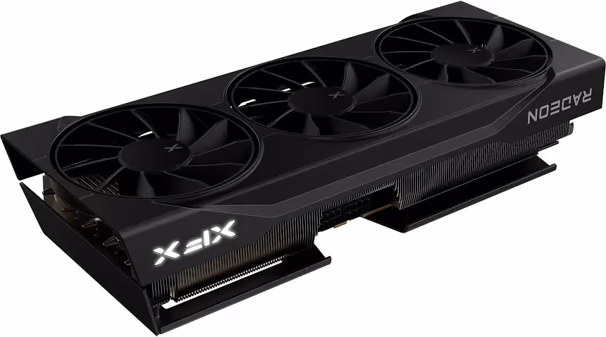 XFX SWIFT AMD Radeon RX 9070 OC à trois ventilateurs 16 Go GDDR6 image 2