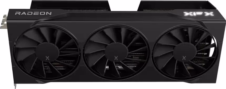 XFX SWIFT AMD Radeon RX 9070 OC à trois ventilateurs 16 Go GDDR6 image 4