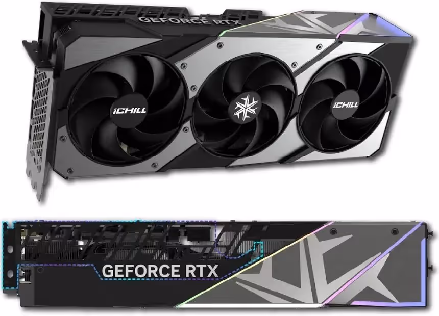INNO3D GeForce RTX 5070 Ti iChill X3 16GB GDDR7 Reflex 2 RTX image 3