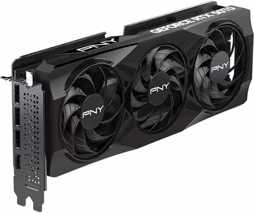 PNY GeForce RTX 5070 Overclockée Triple Ventilateur 12 Go GDDR7 Reflex 2 RTX  image 3