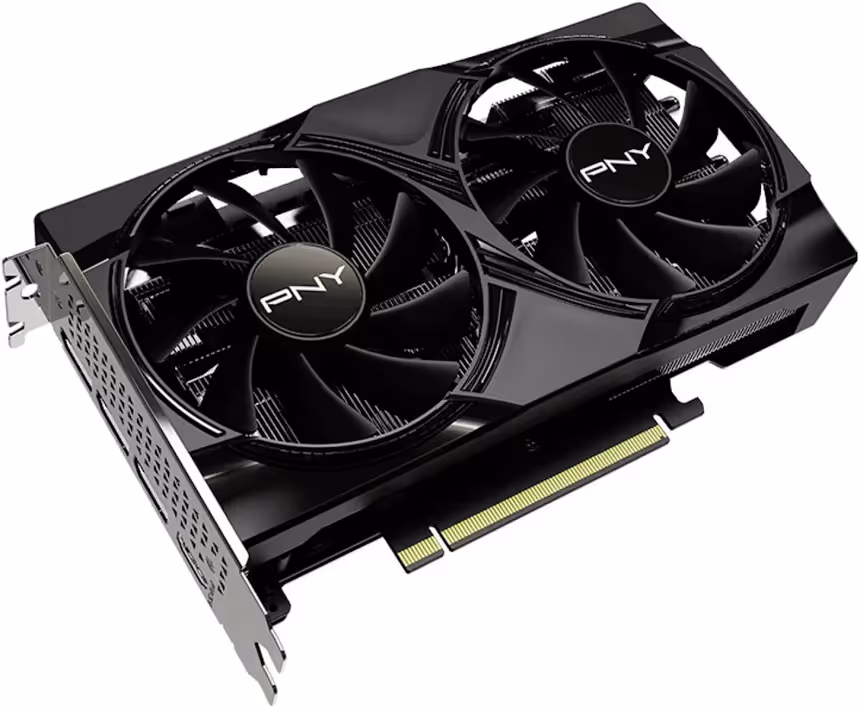 PNY GeForce RTX 5060 Double ventilateur 8 Go GDDR7 Reflex 2 RTX image 1