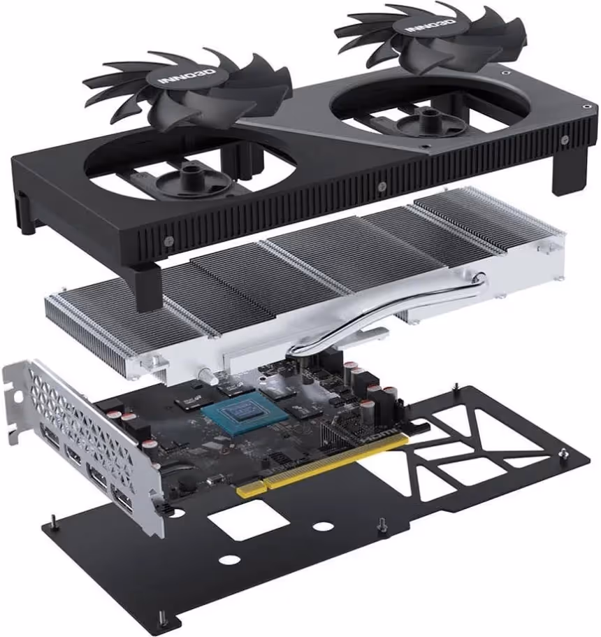 INNO3D GeForce RTX 4060 TWIN X2 Nighthawk 8 Go GDDR6 DLSS3 image 4