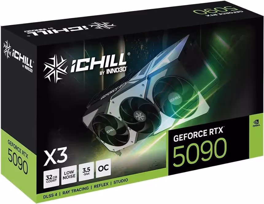 INNO3D GeForce RTX 5090 iCHILL X3 32 Go GDDR7 Reflex 2 RTX image 1