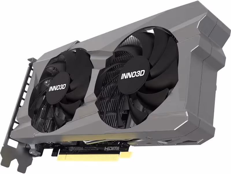 INNO3D GeForce RTX 3050 TWIN X2 6 Go GDDR6 image 4