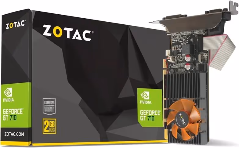 Zotac GeForce GT 710 2 Go GDDR3 profil bas image 1