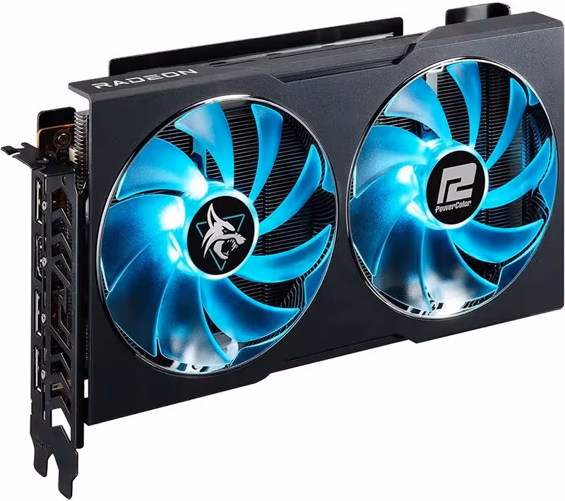 Powercolor AMD Radeon RX 7600 8 Go GDDR6 image 3