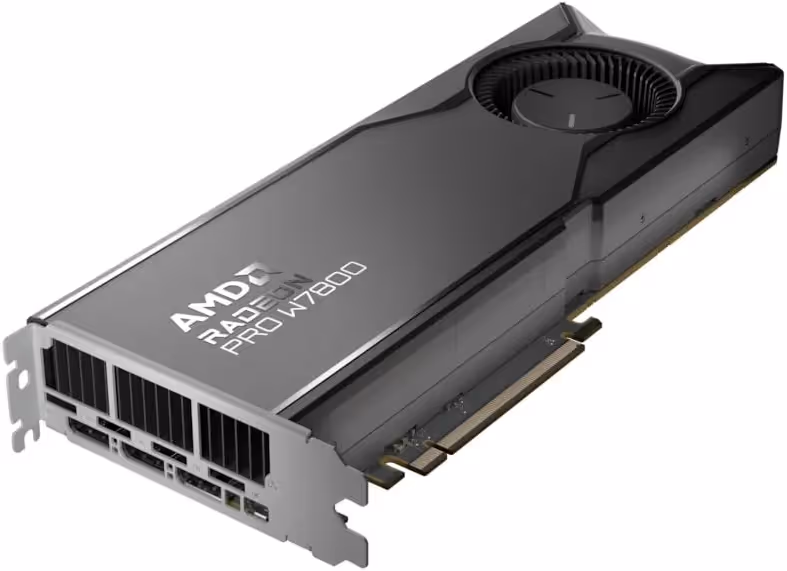 AMD AMD Radeon PRO W7800 32 Go GDDR6 image 2