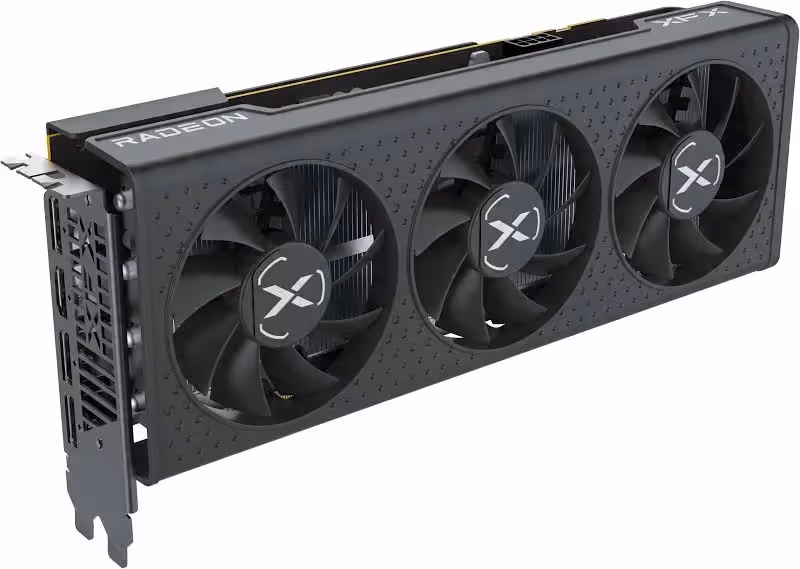 XFX SPEEDSTER QICK308 AMD Radeon RX 7600 Noir 8 Go GDDR6 image 1