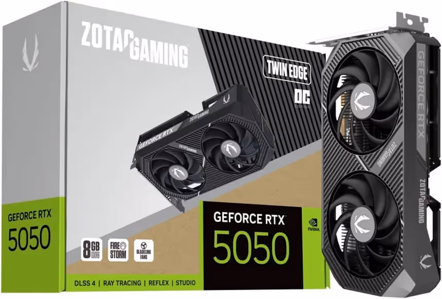 Zotac GeForce RTX 5050 Twin Edge OC 8GB image 1
