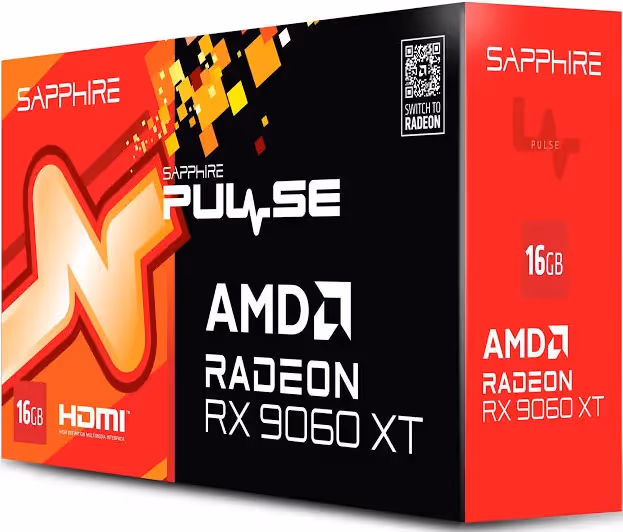 Sapphire Radeon RX 9060 XT PULSE 16GB image 4