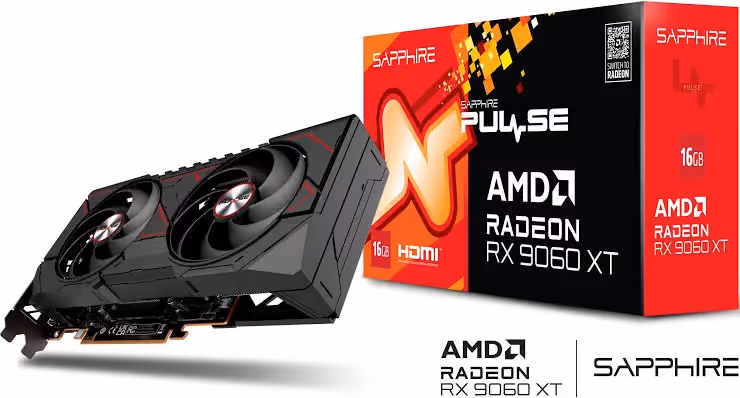 Sapphire Radeon RX 9060 XT PULSE 16GB image 3