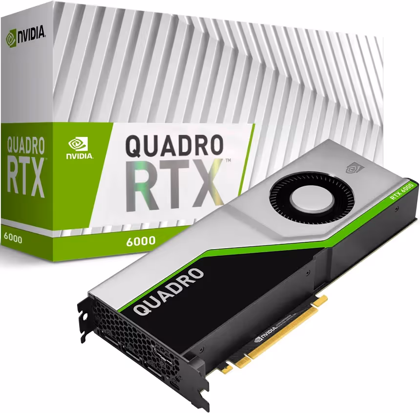 PNY Quadro RTX 6000 - RTX6000/24Go/DP/USB-C