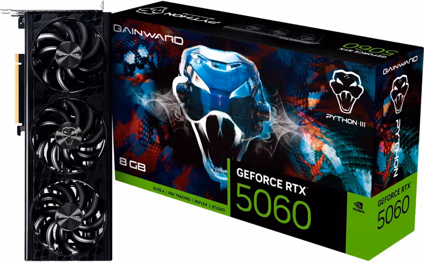 Gainward GeForce RTX 5060 Python III 8GB image 1