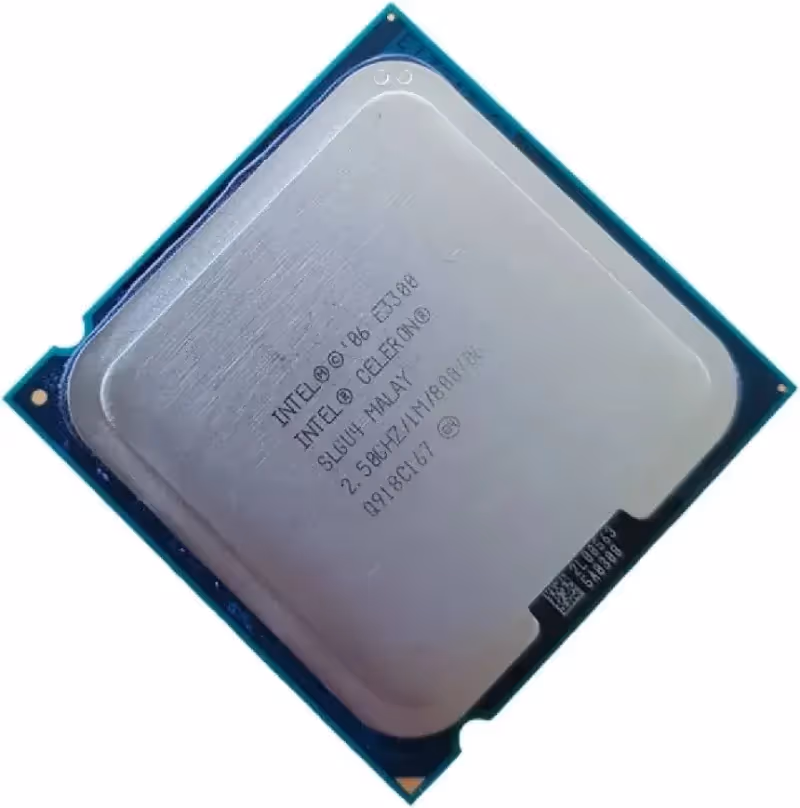 Processeur Intel Celeron E3300 2.50GHz SLGU4 LGA775 1Mo - processeur vue principale