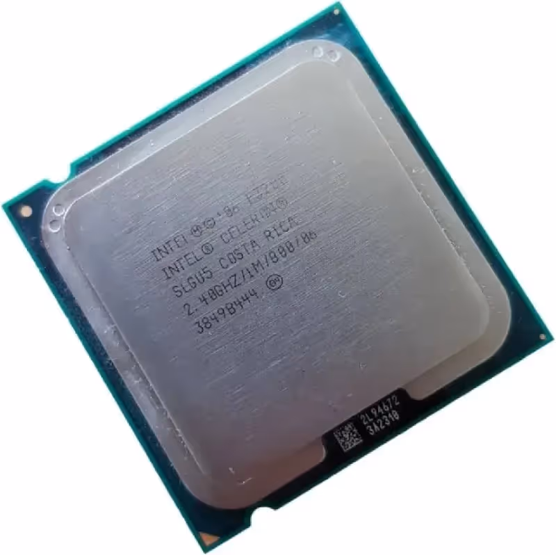 Processeur Intel Celeron E3200 2.40GHz SLGU5 LGA775 1Mo - processeur vue principale