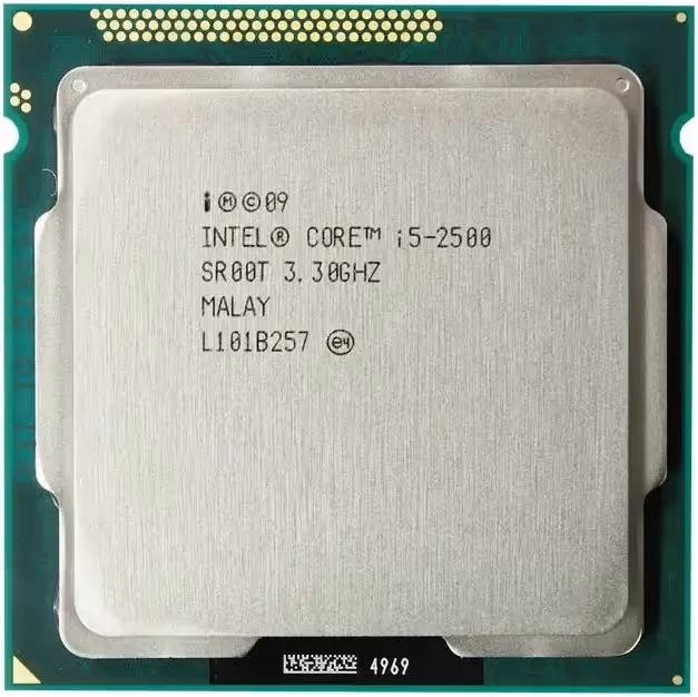 Intel - Processeur - 1 x Intel Core i5 2500 3.3 GHz - LGA1155 Socket - L3 6 Mo - Box - vue 3