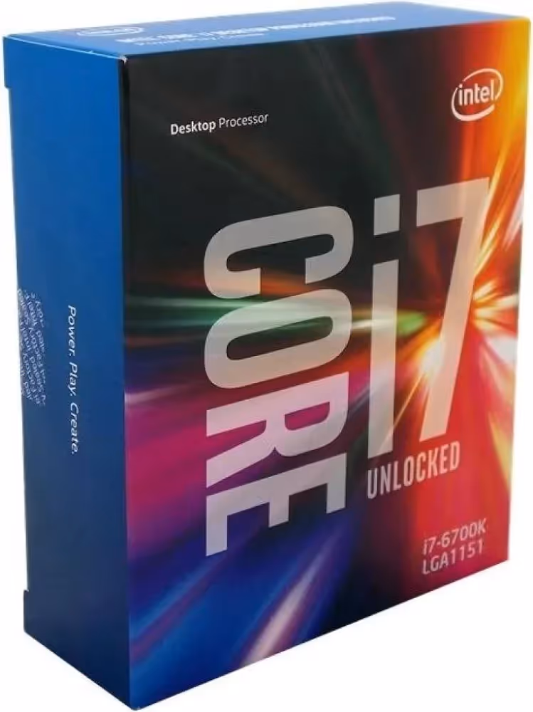 Processeur Intel Core i7 6700 K à 4 GHz - processeur vue principale