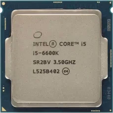 Processeur Intel Core i5 6600K à 3.5 GHz - vue 4