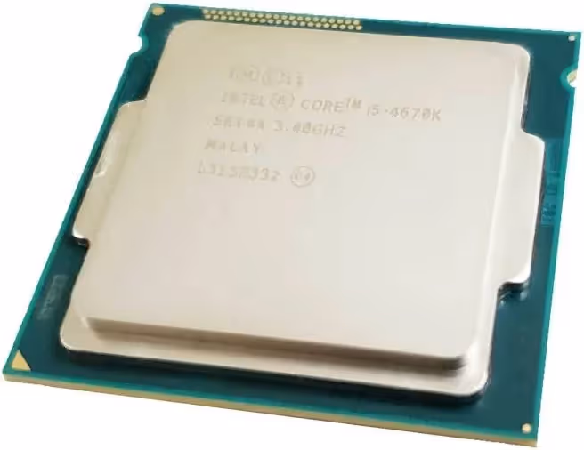 Processeur Intel Core i5 4670K à 3.4 GHz - vue 4