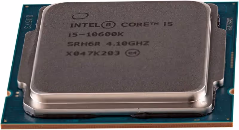 Processeur Intel Core i5-10600K - vue 4