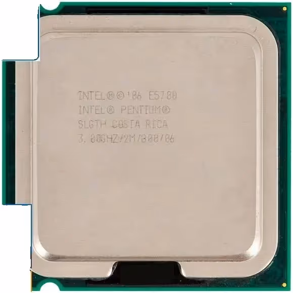 Processeur Intel Pentium E5700 3.00GHz SLGTH LGA775 2Mo - vue 2