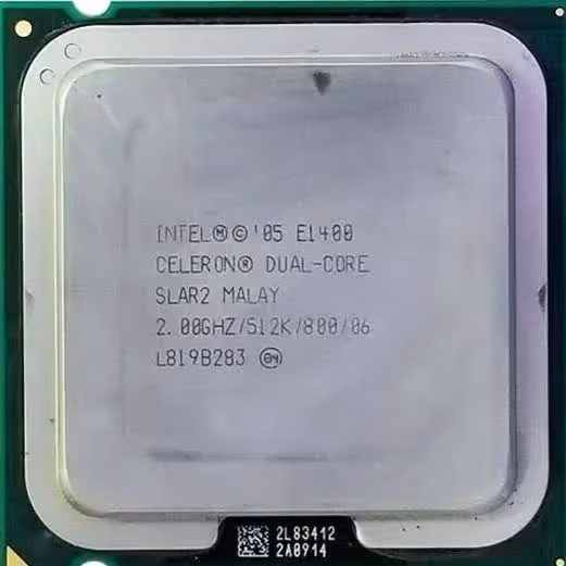 Processeur Intel Celeron D E1400 2.00GHz SLAR2 LGA775 0.512Mo - vue 3