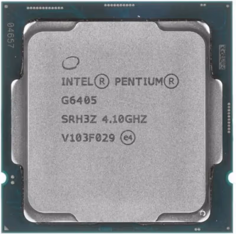 Intel Pentium Gold G6405 processeur 4,1 GHz 4 Mo Smart Cache Boîte - vue 2