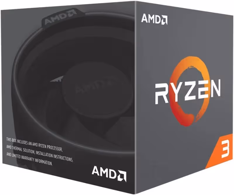 AMD Ryzen 3 1200 AF pas à pas 3,1 GHz - vue 3