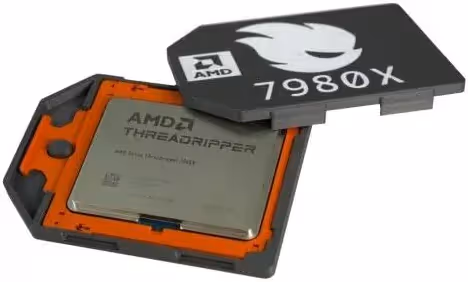 Processeur AMD Ryzen Threadripper 7980X 64 Cœurs 3,2 GHz 5,1 GHz Quad Channel PCIe 5.0 - vue 5