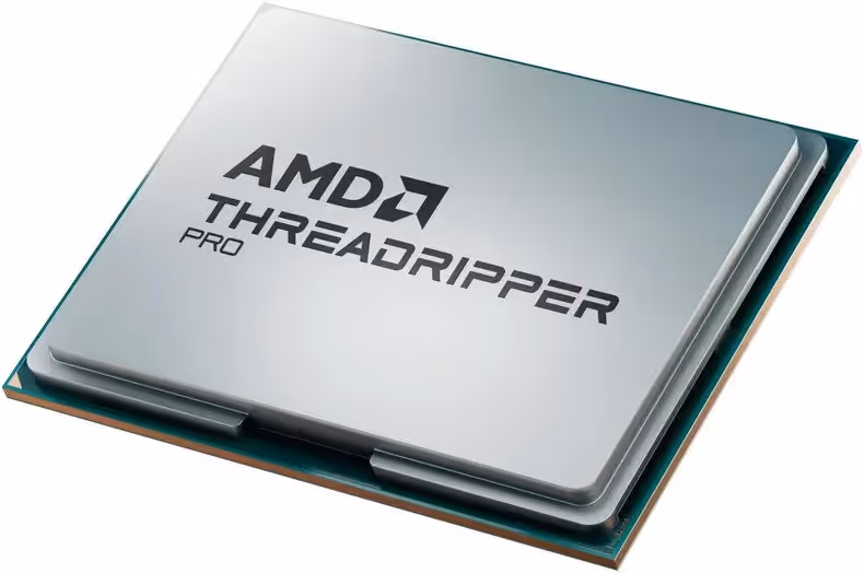 Processeur AMD Ryzen Threadripper PRO 9965WX 24 coeurs 4,2 GHz fréquence base 5,4 GHz Turbo 128 Mo cache L3 - vue 2