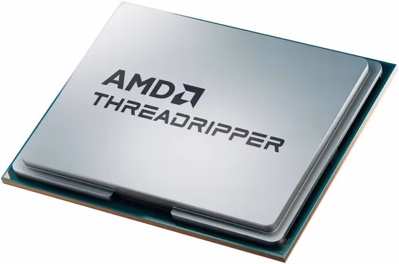 Processeur AMD Ryzen Threadripper 9970X 32 coeurs 4 GHz Base 5,4 GHz Turbo DDR5 Quad Channel - vue 2