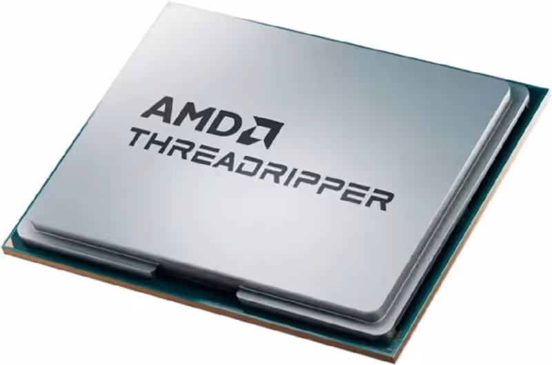 Processeur AMD Ryzen Threadripper 9960X 24 cœurs 4,2 GHz base 5,4 GHz turbo Socket sTR5 - vue 2