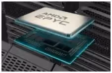 AMD EPYC 7413 processeur 2,65 GHz 128 Mo L3 - vue 3