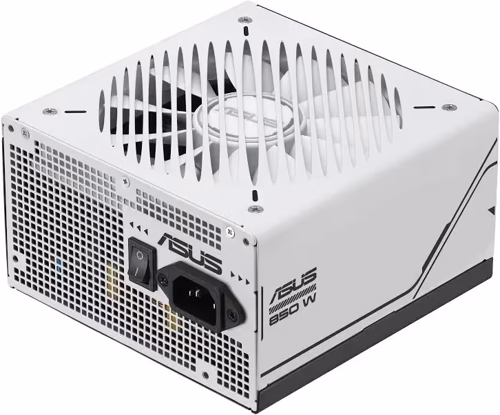Alimentation PC modulaire ASUS PRIME 850W 80 PLUS Gold blanc et noir - image 4
