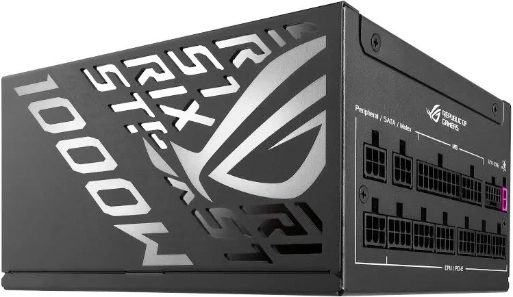 Alimentation PC modulaire ASUS ROG Strix 1000W 80 PLUS Platinum noir - image 2