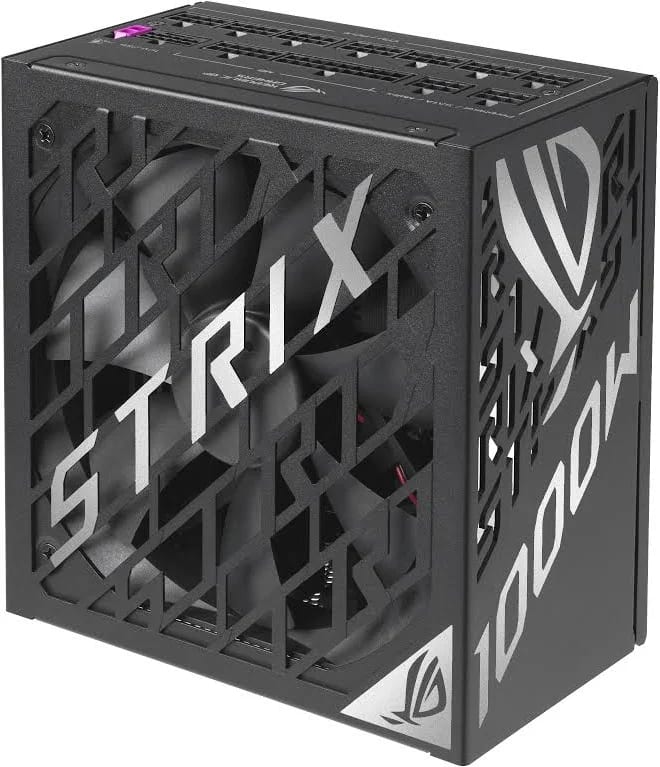 Alimentation PC modulaire ASUS ROG Strix 1000W 80 PLUS Platinum noir - image 4