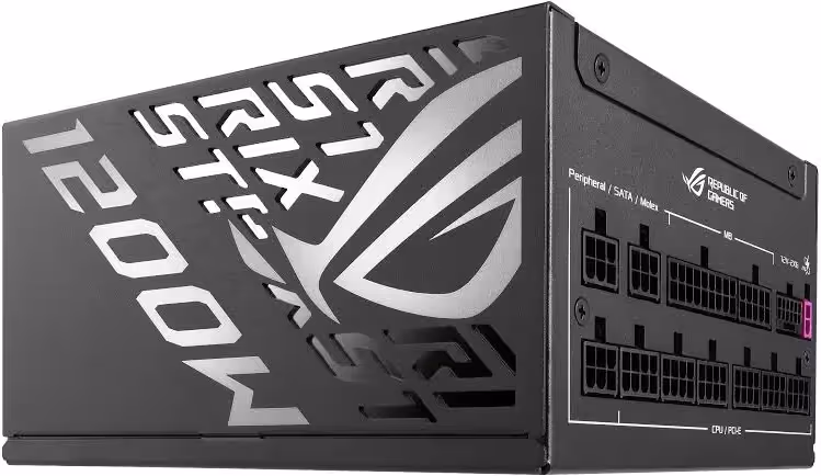 Alimentation PC modulaire ASUS ROG Strix 1200W 80 PLUS Platinum noir - image 5