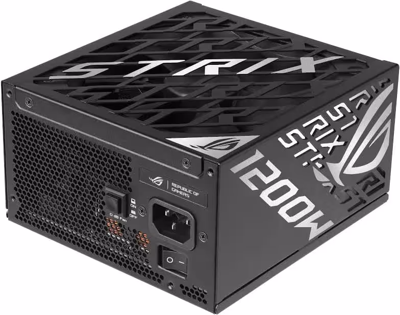 Alimentation PC modulaire ASUS ROG Strix 1200W 80 PLUS Platinum noir - image 3