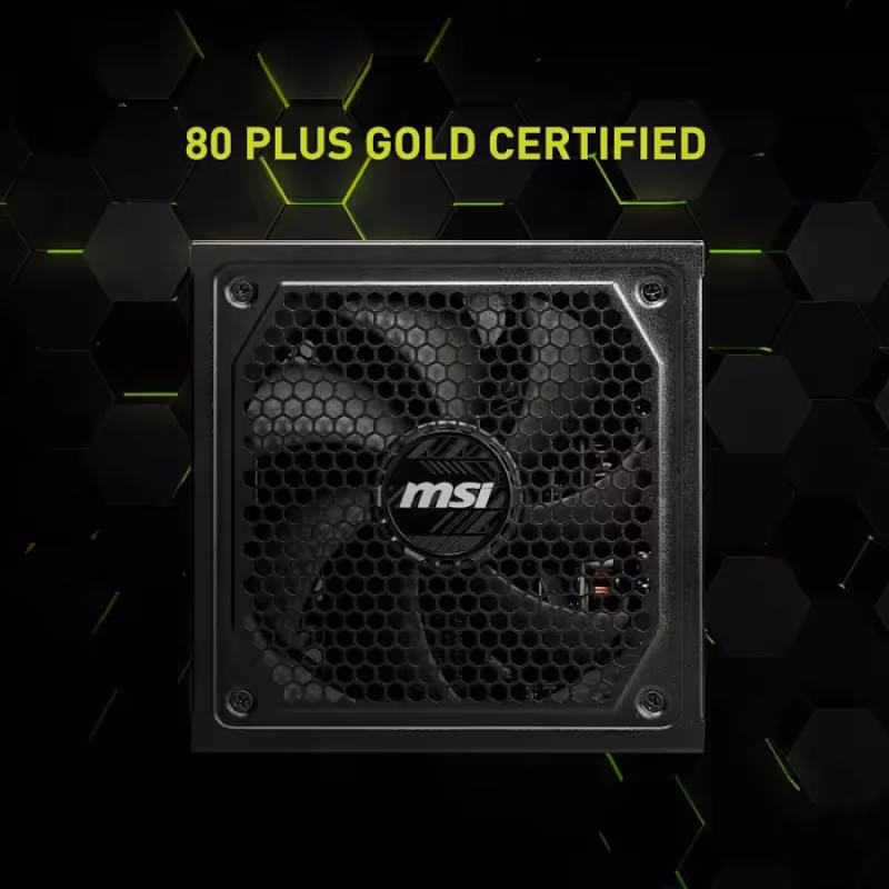 Alimentation PC modulaire MSI MAG A1000GL PCIE5 1000W 80 PLUS Gold noir - image 5